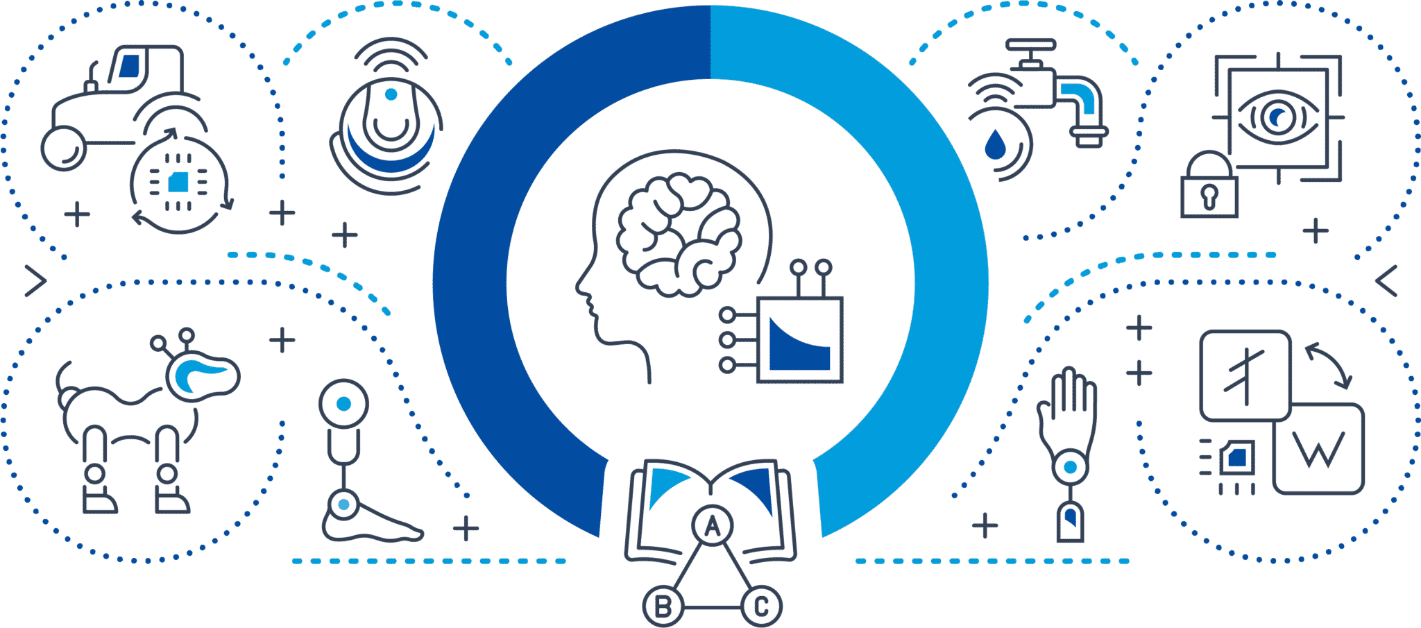 AI Technology Graphic Representation