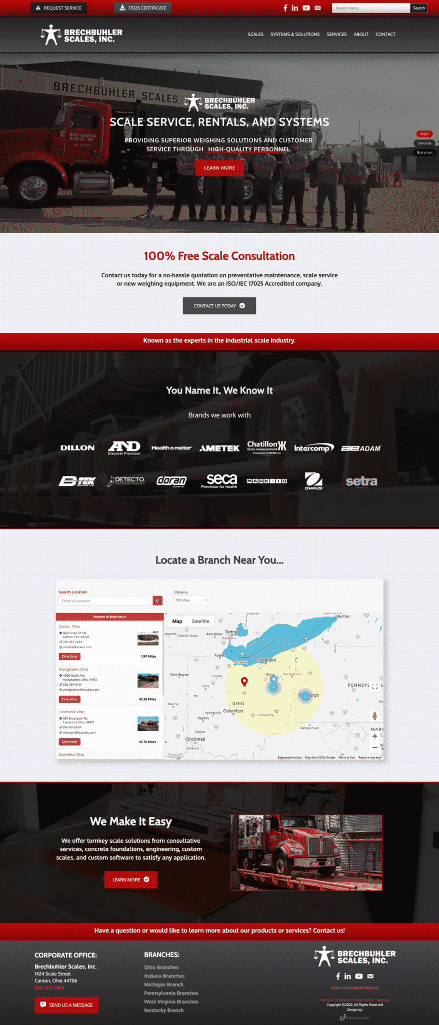 brechbuhler home page Brechbuhler Scales Website
