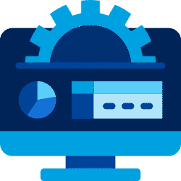 desktop Account Based Marketing Icon